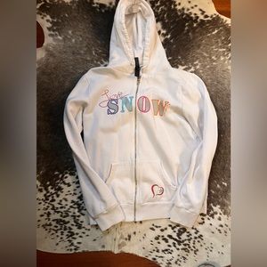 Women’s zip up jacket size large